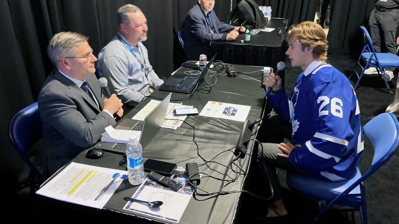 Toronto Maple Leafs draft pick Gavin McKenna joins the NHL.com Draft Class podcast.