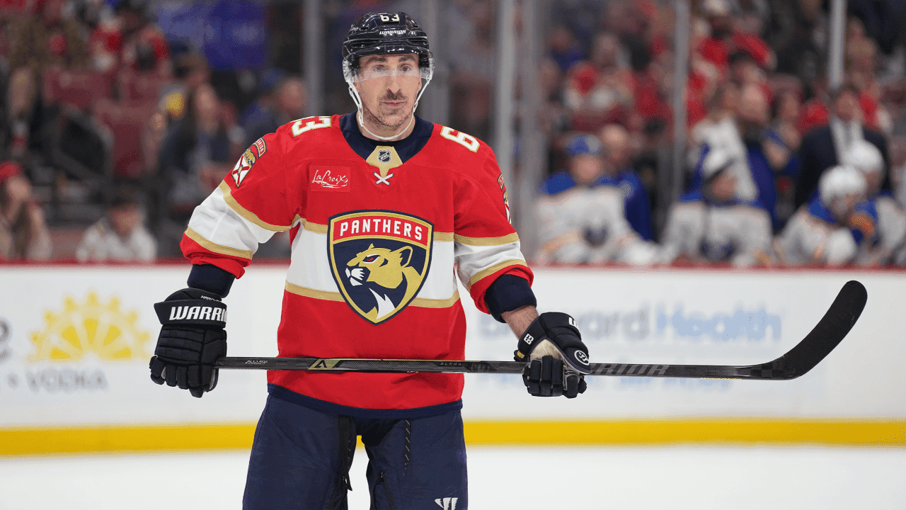Florida Panthers left wing Brad Marchand (63) 