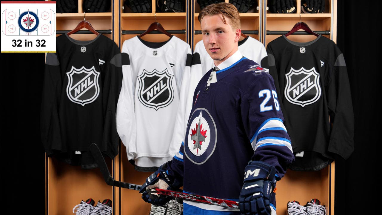 Jets prospect Viggo Björck at NHL Draft
