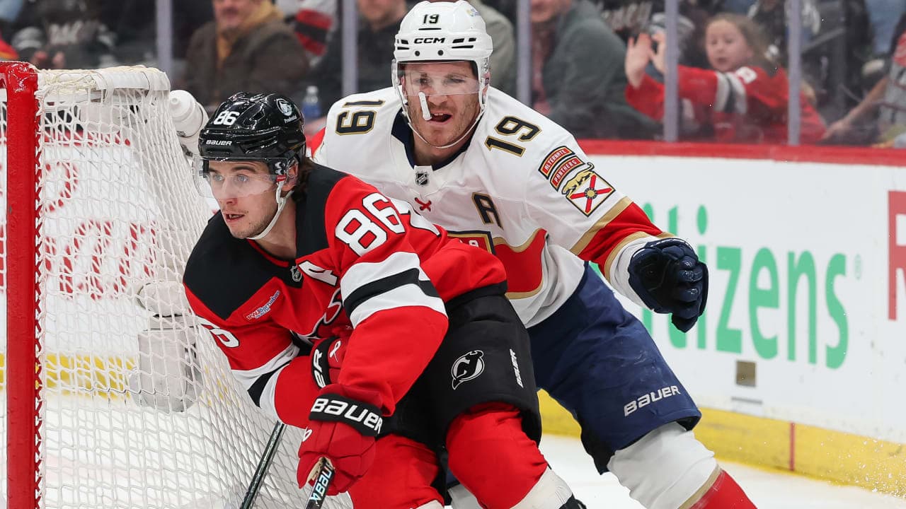 Jack Hughes and Matthew Tkachuk