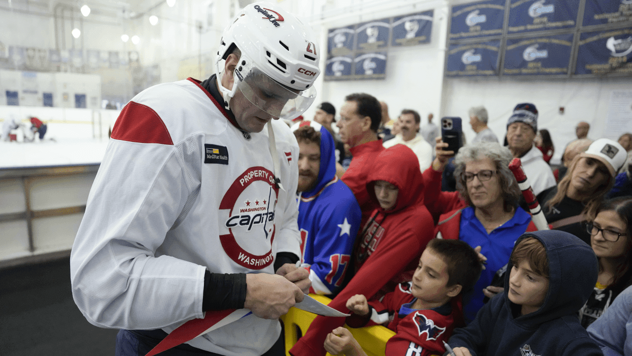 Caps skate at U.S. Naval Academy.